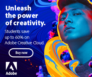 DISCOUNT FOR STUDENTS - Save 60% on Creative Cloud.