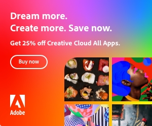 Adobe Creative Cloud Promotion - up to 25% off