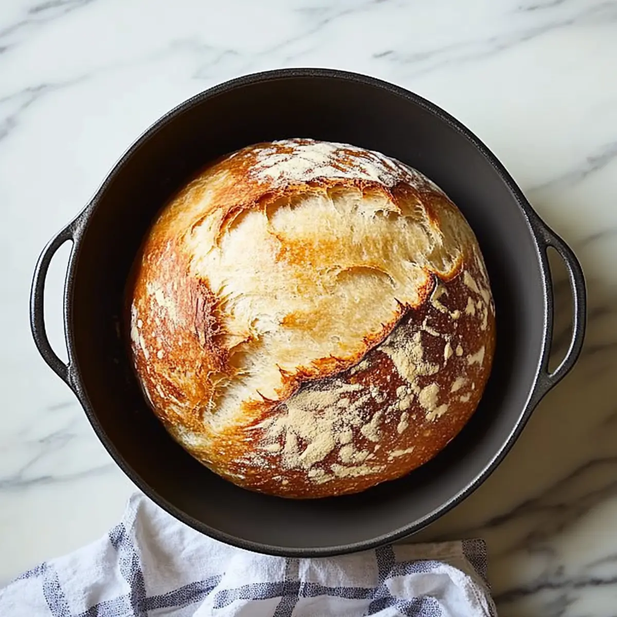 Easy No Knead Bread