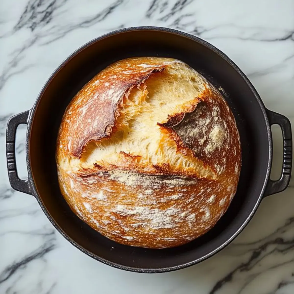 Perfectly Crusty Easy No-Knead Bread for Effortless Baking 3