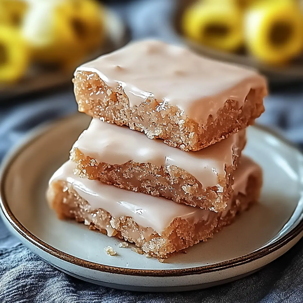 Irresistible Soft Baked Maple Donut Bars - Delicious Breakfast Treat