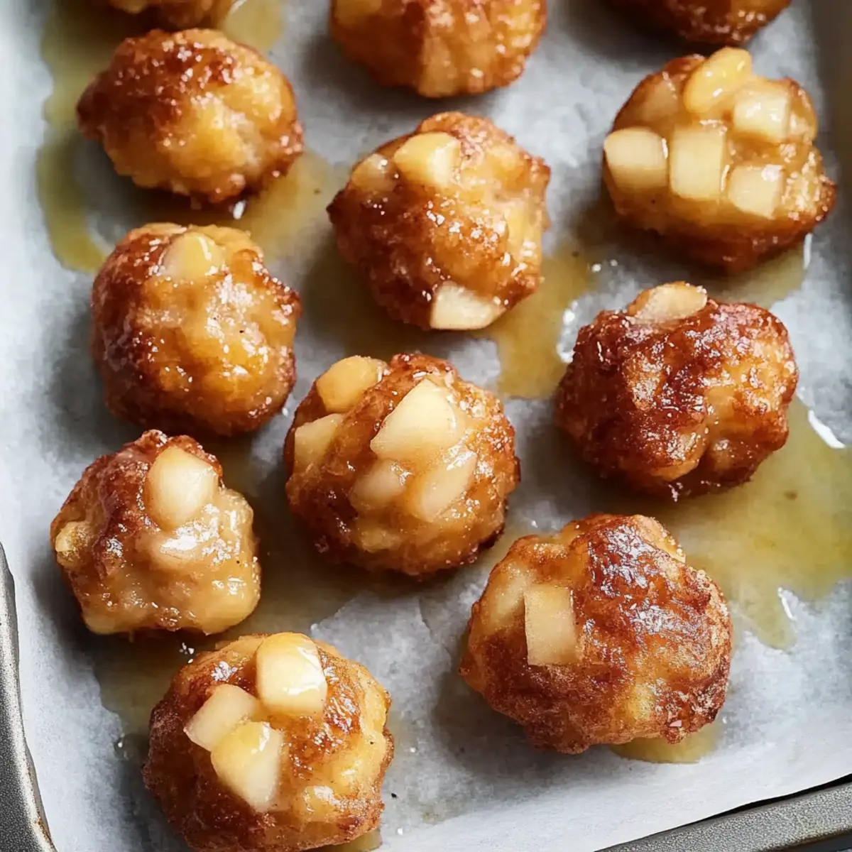 Irresistible Apple Fritter Bites