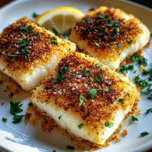 Crispy Baked Cod: Quick, Easy, and Irresistibly Delicious! 4 Crispy Baked Cod