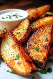 Crispy Potato Wedges Recipe