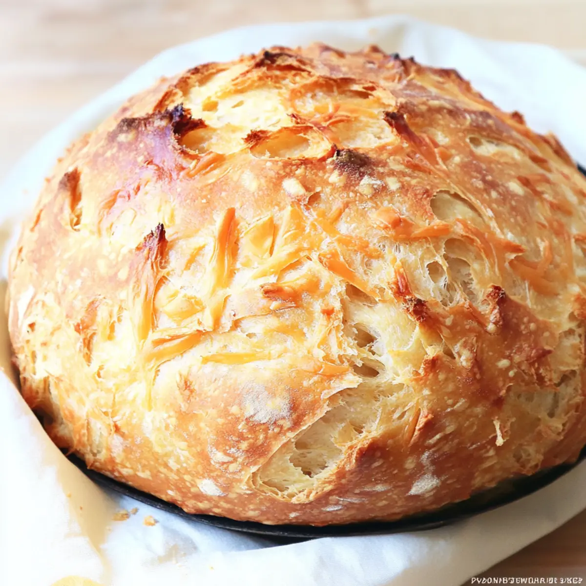 Warm and Cozy: Easy Dutch Oven Cheddar Bread Recipe 2