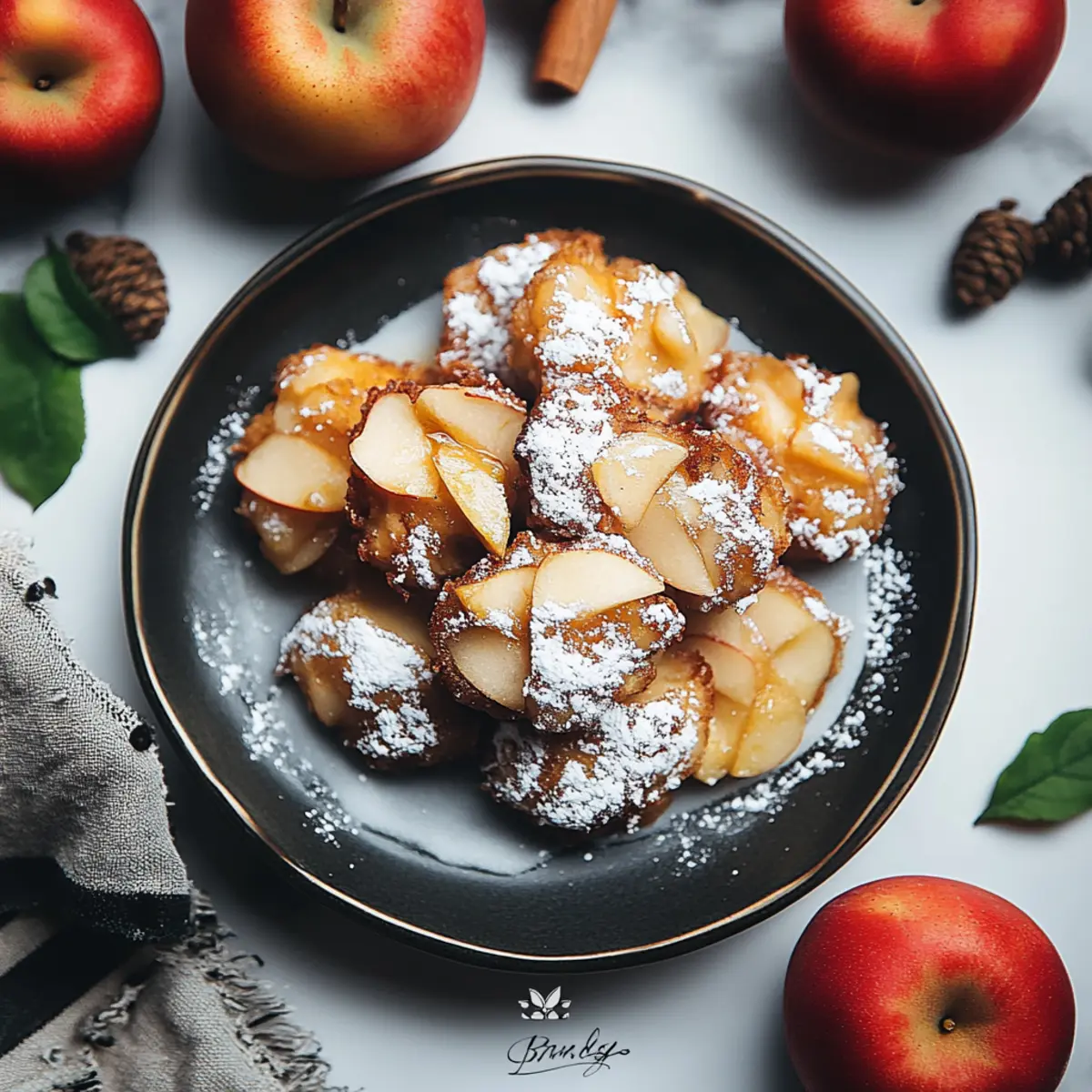 Baked Apple Fritters