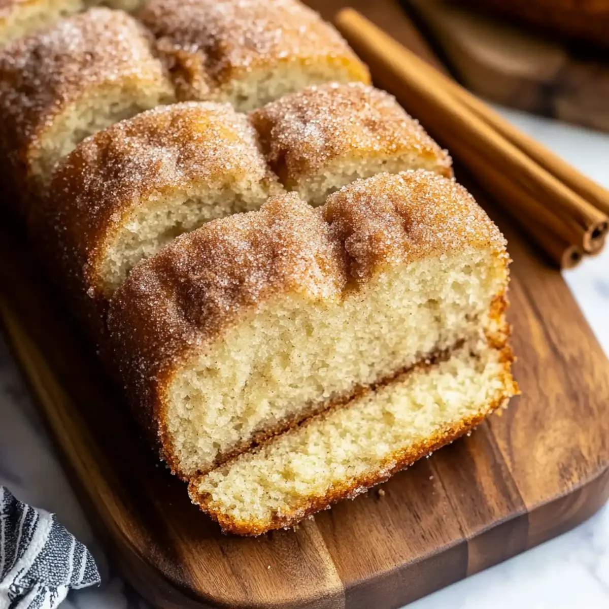 Cozy Cinnamon Sugar Donut Bread Recipe