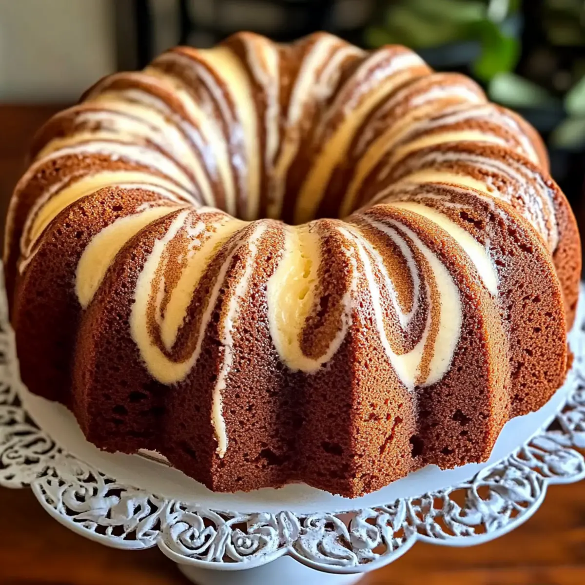 Cinnamon Swirl Bundt Cake