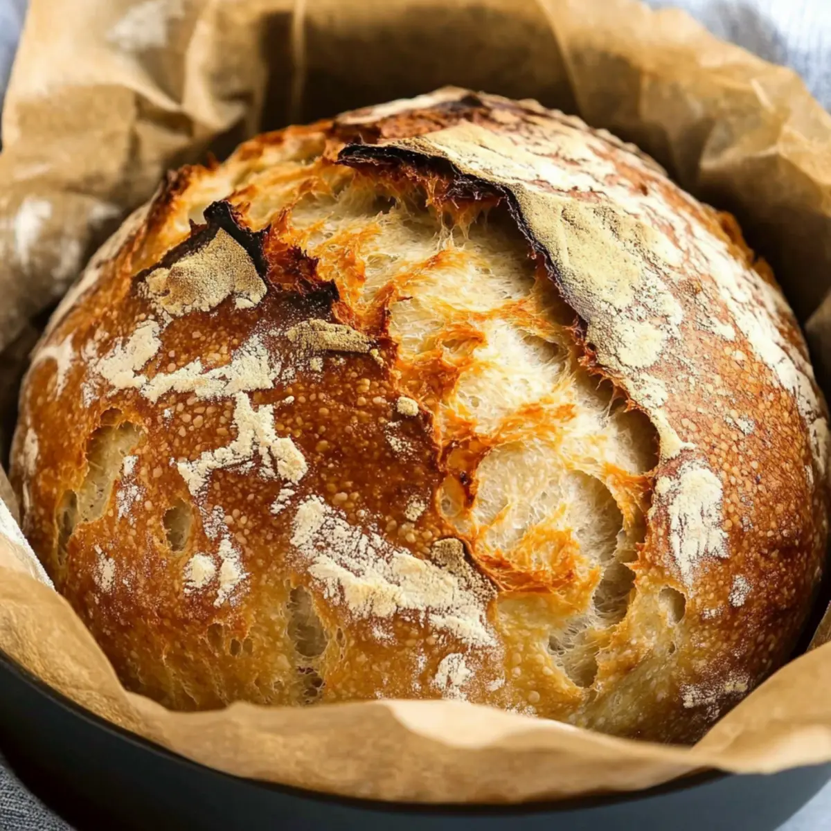 Crusty and Chewy: Quick and Easy No-Knead Bread Recipe 1