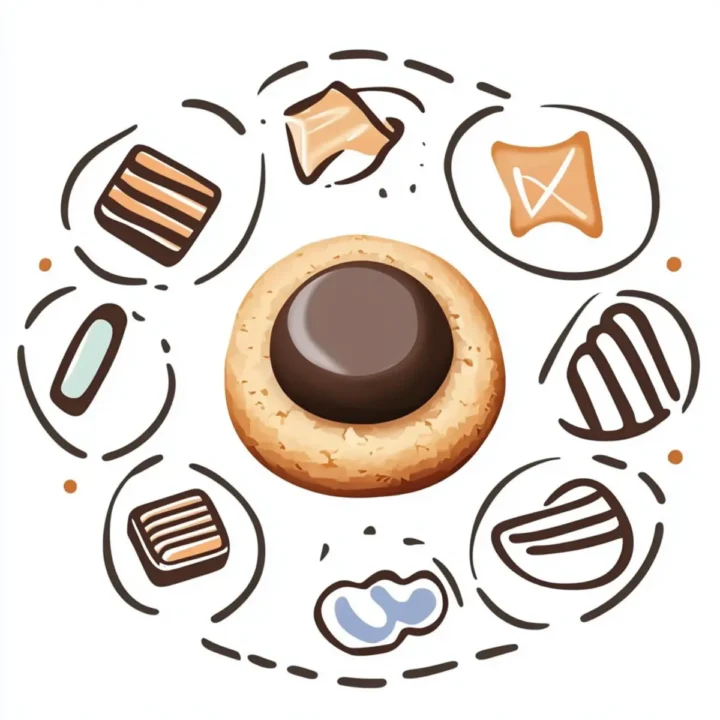 Irresistibly Gooey Twix Thumbprint Cookies for The Ultimate Treat 11 Twix thumbprint cookie