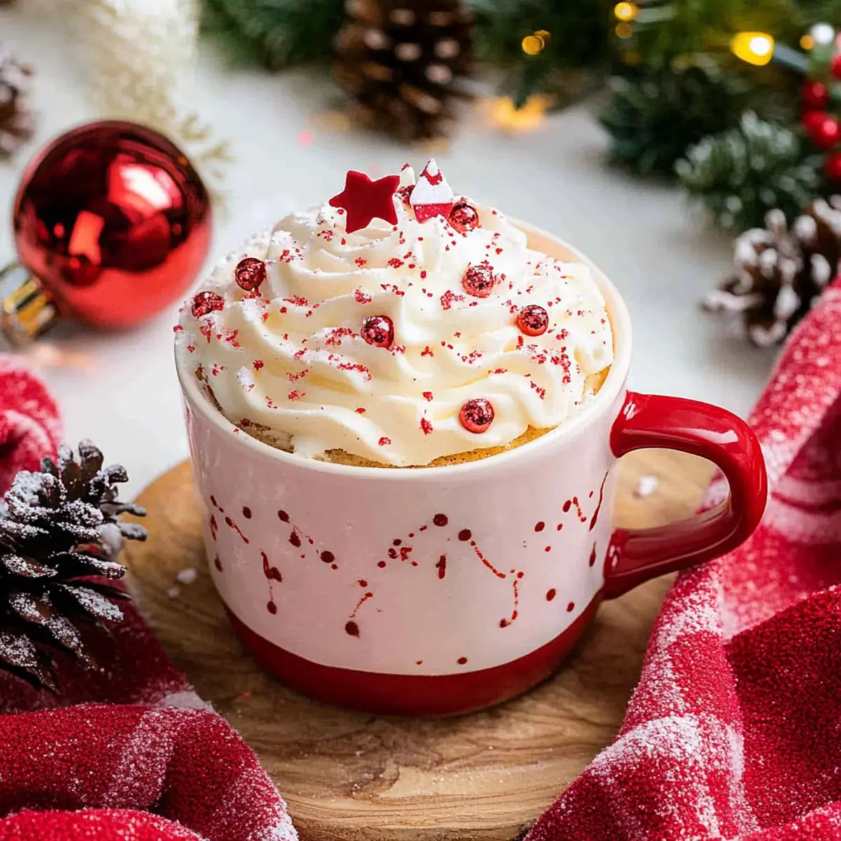 Indulgent Christmas Mug Cake: Quick Treat in Minutes! 7 Christmas Mug Cake