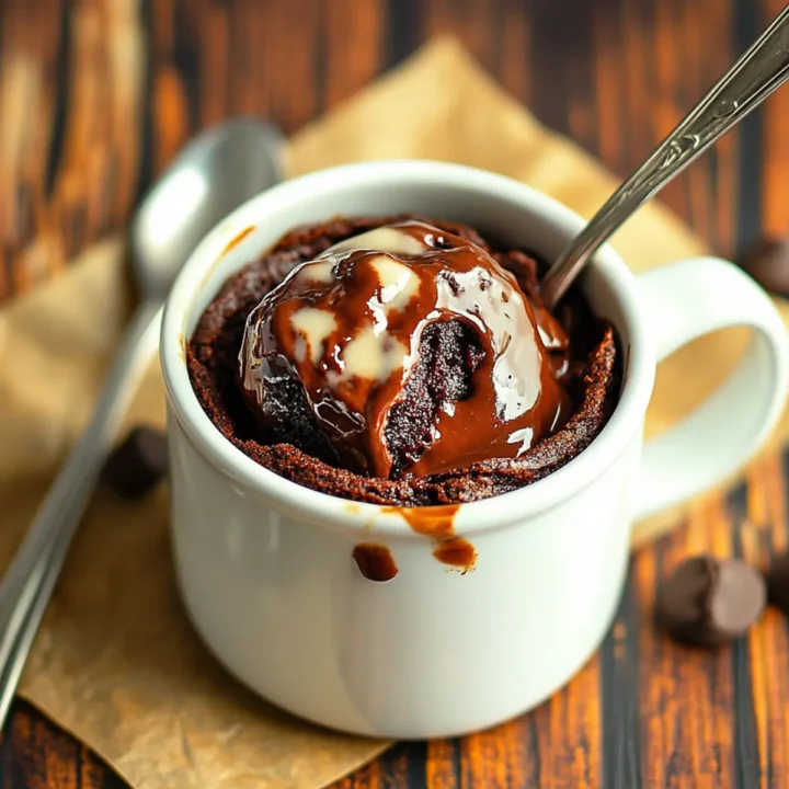 Indulge in a Sinful Gooey Brownie in a Mug in Just Minutes 31 Sinful Gooey Brownie in a Mug