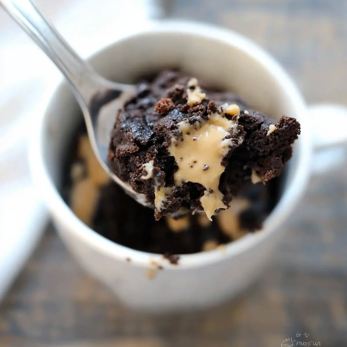 Irresistibly Easy Peanut Butter Brownie in a Cup Recipe 12 Easy and Simple Peanut Butter Brownie in a Cup