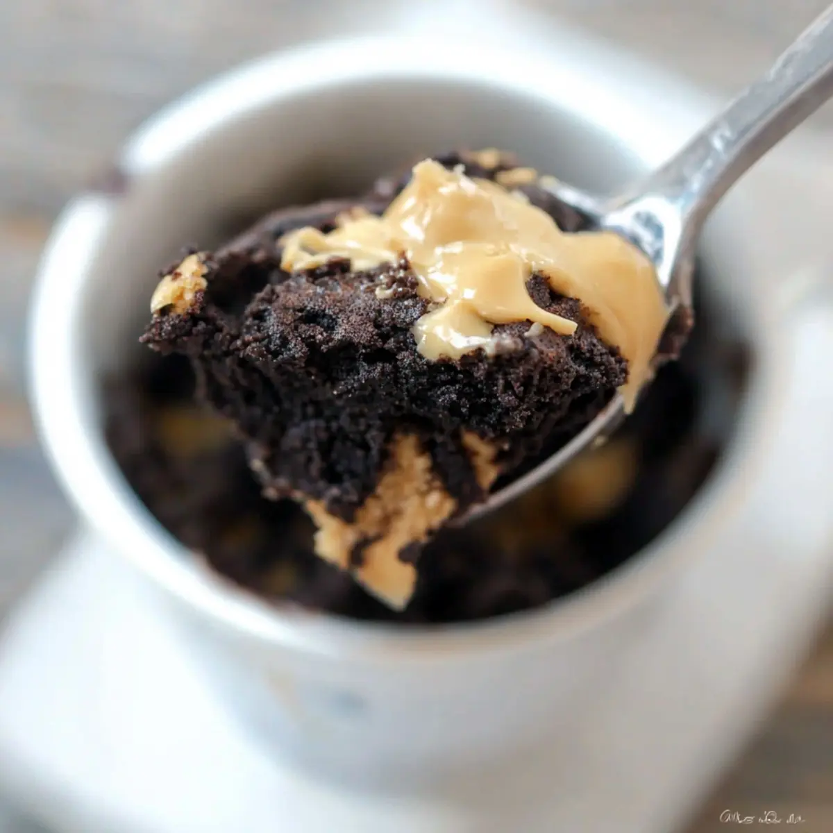 Irresistibly Easy Peanut Butter Brownie in a Cup Recipe 1