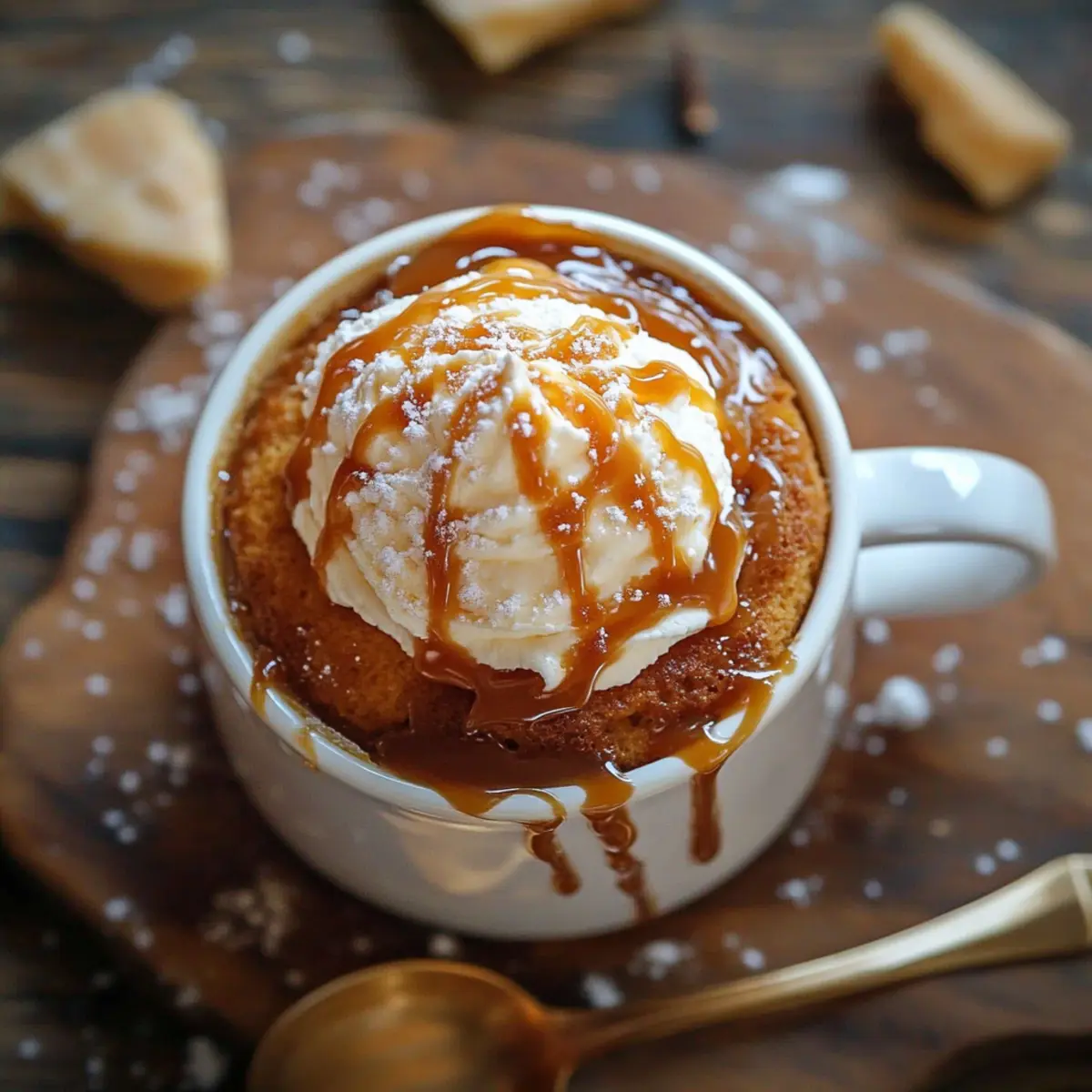 Indulgent Perfect Salted Caramel Mug Cake – Quick & Easy Treat 2
