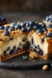 u3929625643 Blueberry Crumble Cheesecake creamy baked cheesec f4585da4 73f1 4d46 b131 5d889f138a86 1