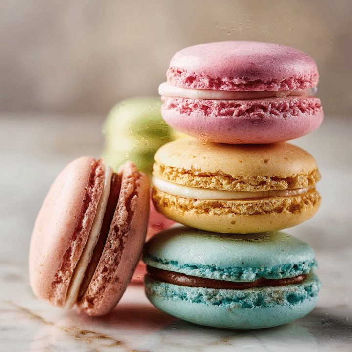 How to Make Macarons: Beginner Friendly Guide to Perfect French Macarons 17 u3929625643 Colorful French macarons stacked on marble surfac 73a764d3 c5e2 499b b215 05ba2b67c4a8 2