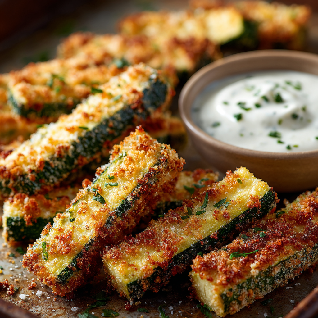 u3929625643 Crispy parmesan zucchini fries on baking sheet go c50993dc be9a 447c ae78 152943d07dd4 0