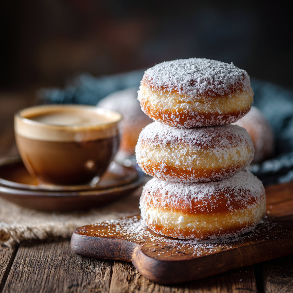 Vanilla French Beignets 2 u3929625643 Golden vanilla French beignets stacked high heavi b288a14b 0ab0 42f9 91ce 17bf72c30a31 2