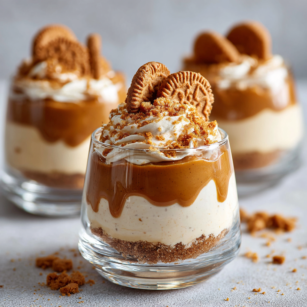 u3929625643 No bake Biscoff cheesecake cups in clear dessert 03a4b03d 9a04 4e2d 958e 9c2f744d1d74 0