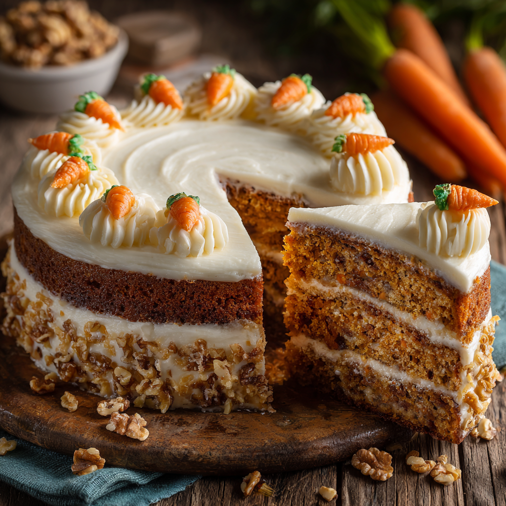 Perfect Carrot Cake – Extra Moist, Richly Spiced, and Frosted to Perfection 2 u3929625643 Perfect Carrot Cake layered cake with cream chees c05bc081 59f4 4061 9517 0de6caf3ae88 1