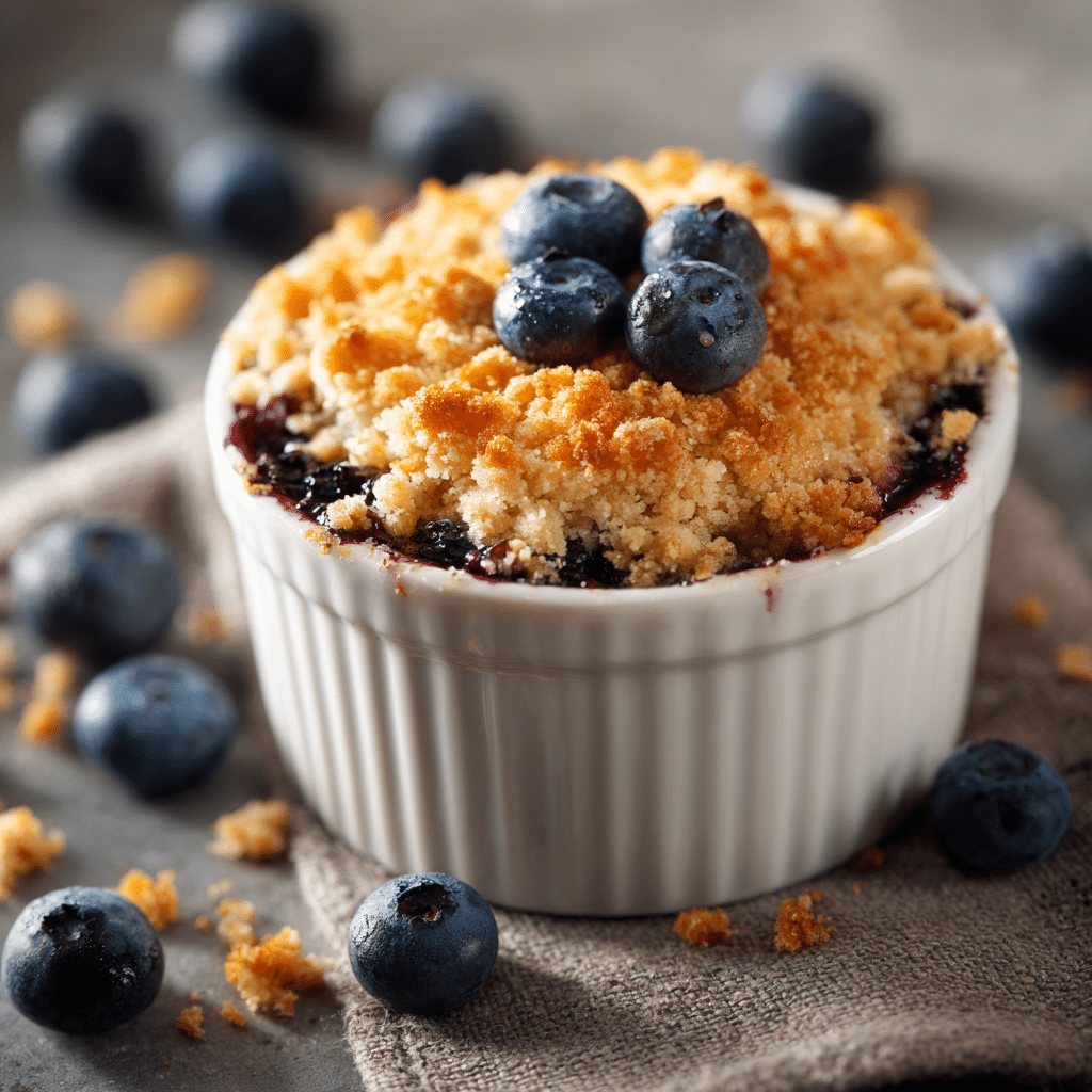 4-Ingredient Single-Serve Blueberry Cobbler (Vegan, Gluten-Free) 1 u3929625643 Single serve blueberry cobbler in white ramekin g 4e3fbe42 21be 4db9 a834 cdb020fb97d1 2