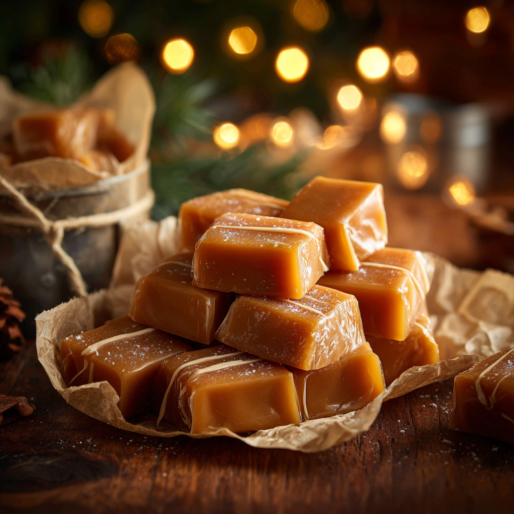 u3929625643 Soft Homemade Caramels cut into squares and wrapp 7723f3fd 871d 4665 91f7 528316fc7bcd 2